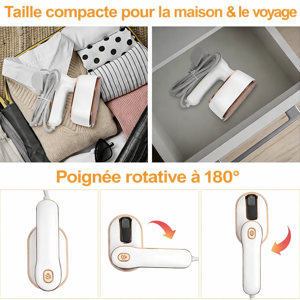 Mini Fer à vapeur portable