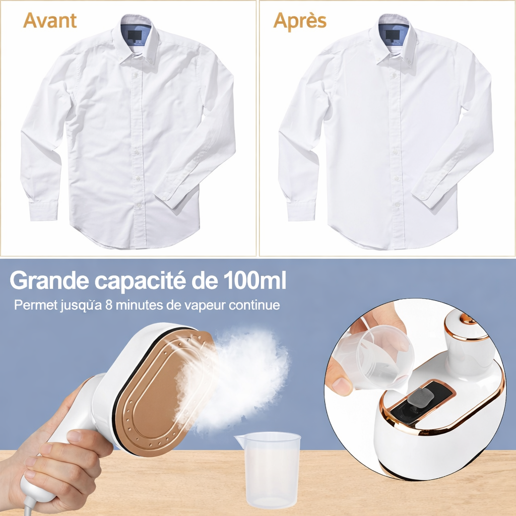 Mini Fer à vapeur portable