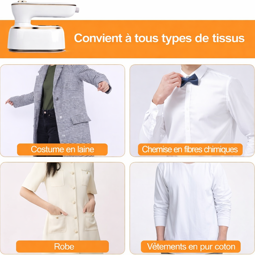 Mini Fer à vapeur portable